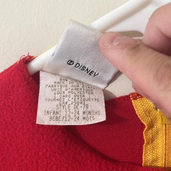 Vintage The Disney Catalog Winnie The Pooh Jumpsuit Size Infant 12-24 Months - Picture 5 of 10